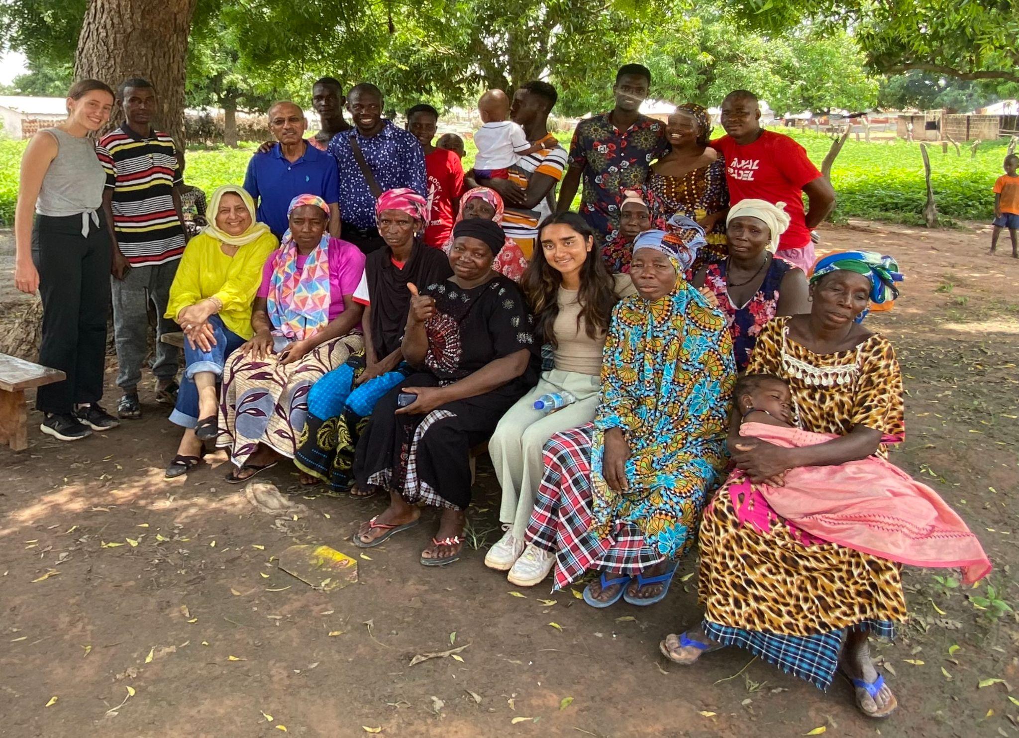 Dimbaya team with BGH leadership in The Gambia