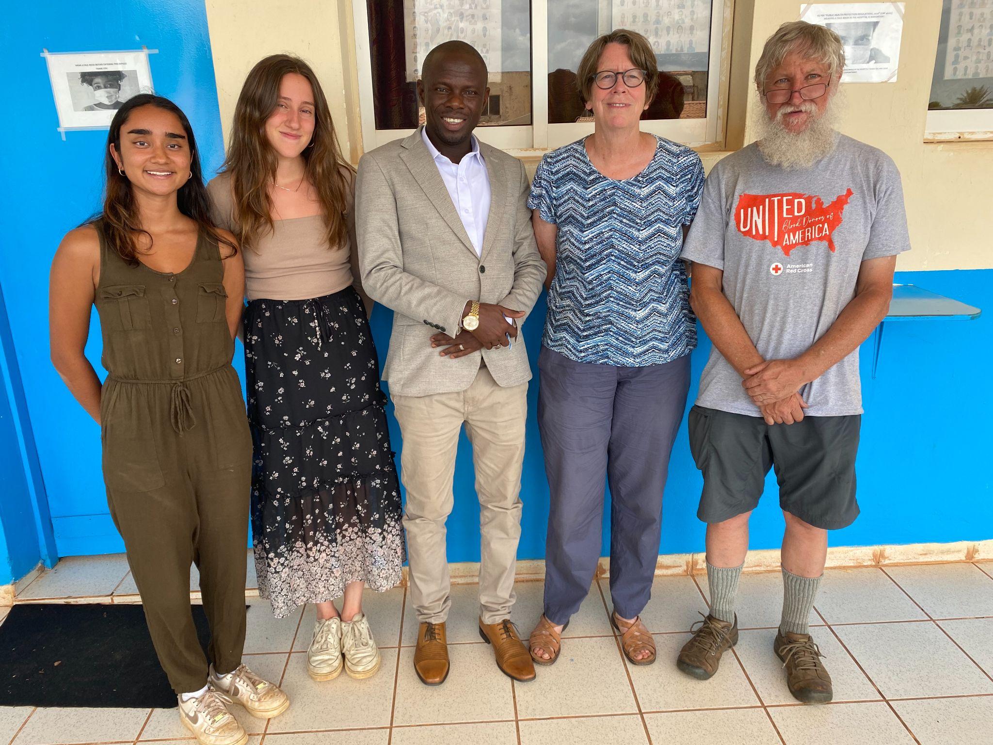 Dimbaya team at Bwiam General Hospital